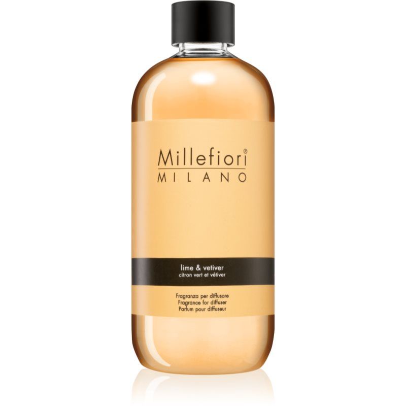 Millefiori Milano Lime & Vetiver täyttöpakkaus aromidiffuusoriin 500 ml