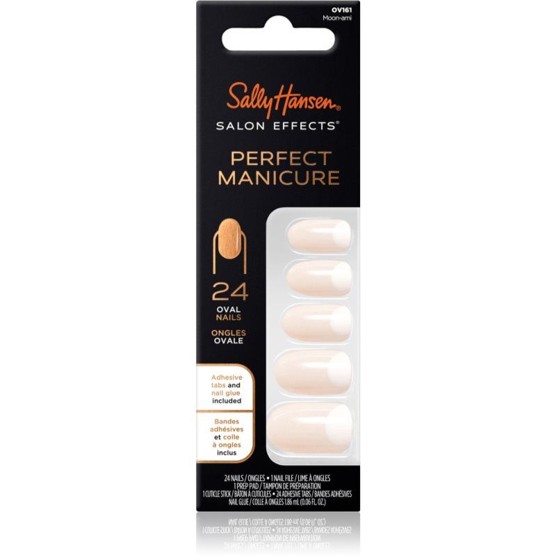 Sally Hansen Salon Effects tekokynnet OV161 Moon-Ami 24 kpl