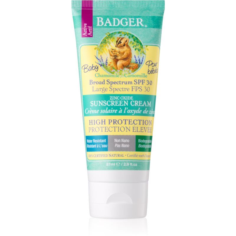 Badger Sun Suojaava Voide Vauvoille SPF 30 87 ml