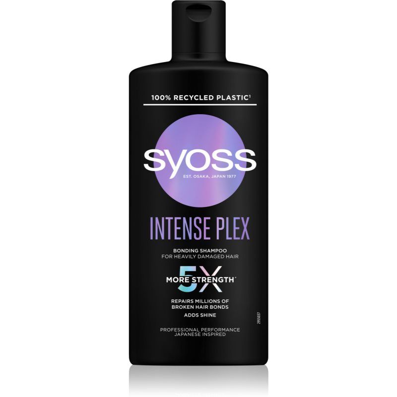 Syoss Intense Plex shampoo erittäin vaurioituneille hiuksille 440 ml