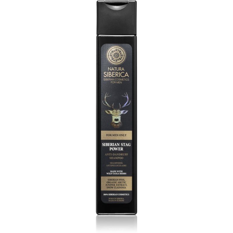 Natura Siberica For Men Only hilsettä ehkäisevä shampoo 250 ml