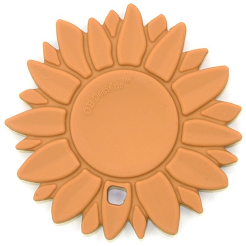 O.B Designs Sunflower Teether purulelu Ginger 3m+ 1 kpl