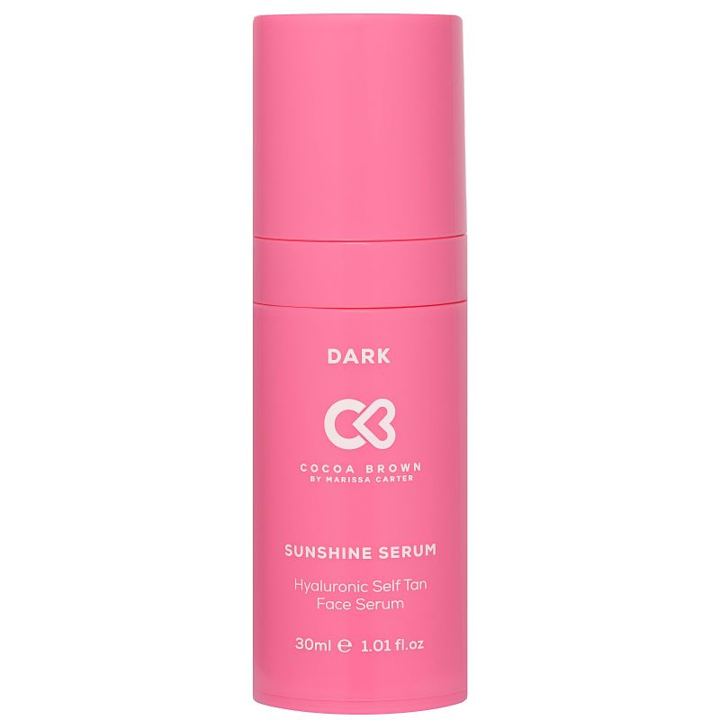 Cocoa Brown Sunshine Serum Hyaluronic Self-Tan Face Serum Dark