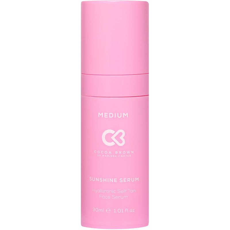 Cocoa Brown Sunshine Serum Hyaluronic Self-Tan Face Serum Medium