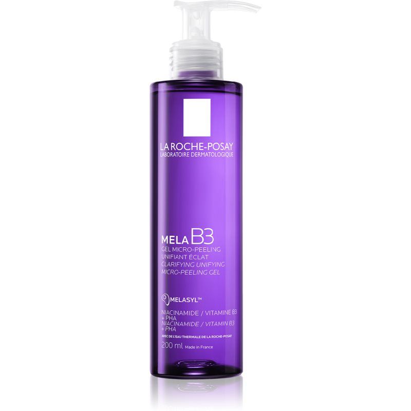 La Roche-Posay Mela B3 puhdistava kasvogeeli ihon sävyn tasoittamiseen 200 ml