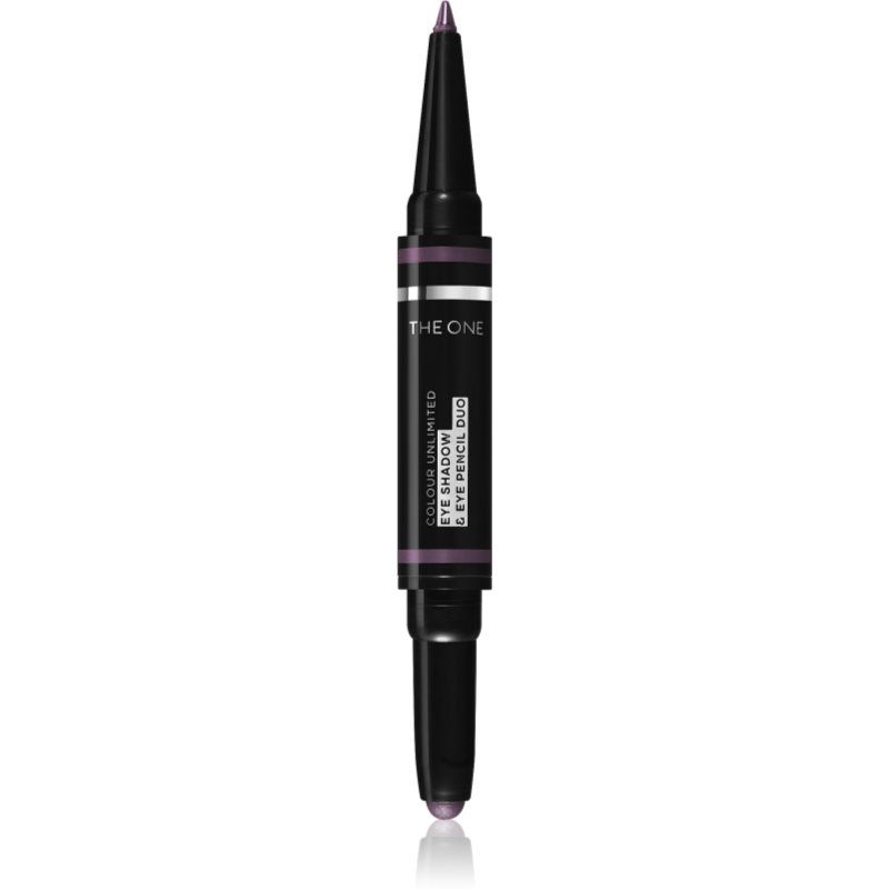 Oriflame The One Colour Unlimited luomiväri ja silmänrajauskynä 2in1 sävy Frosted Purple 1,2 g