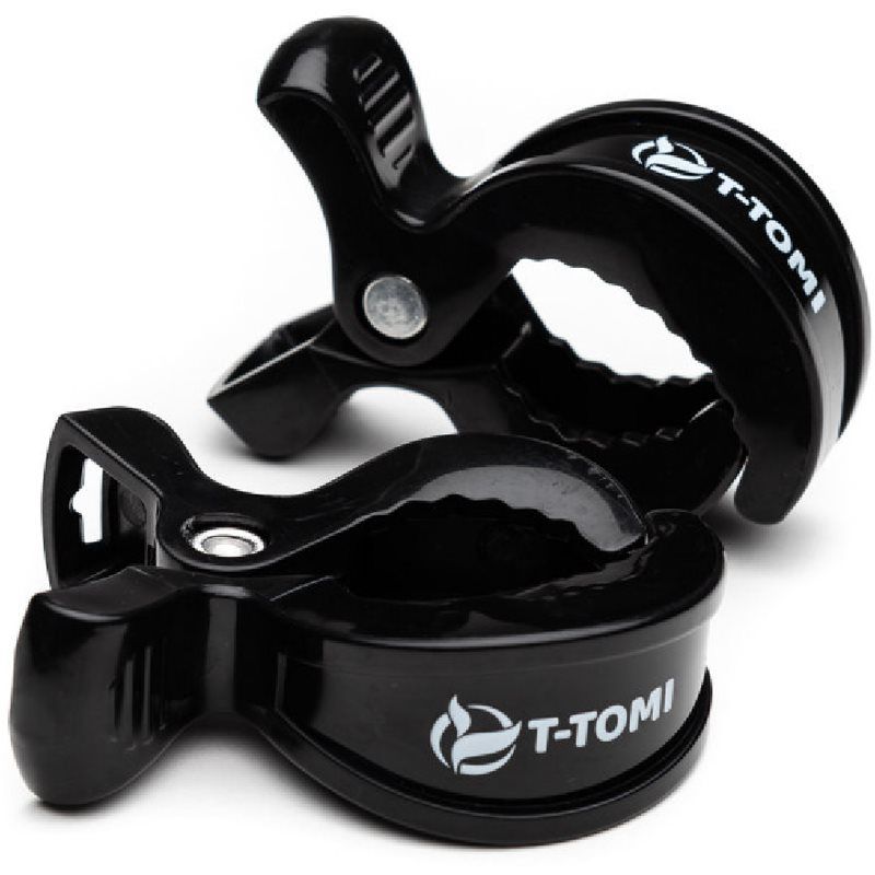 T-TOMI Clip tuttiklipsi Black 2 kpl