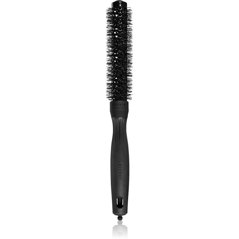 Olivia Garden Black Label Speed Wavy Bristles pyöreä hiusharja nopeampaan föönaukseen ø 20 mm 1 kpl