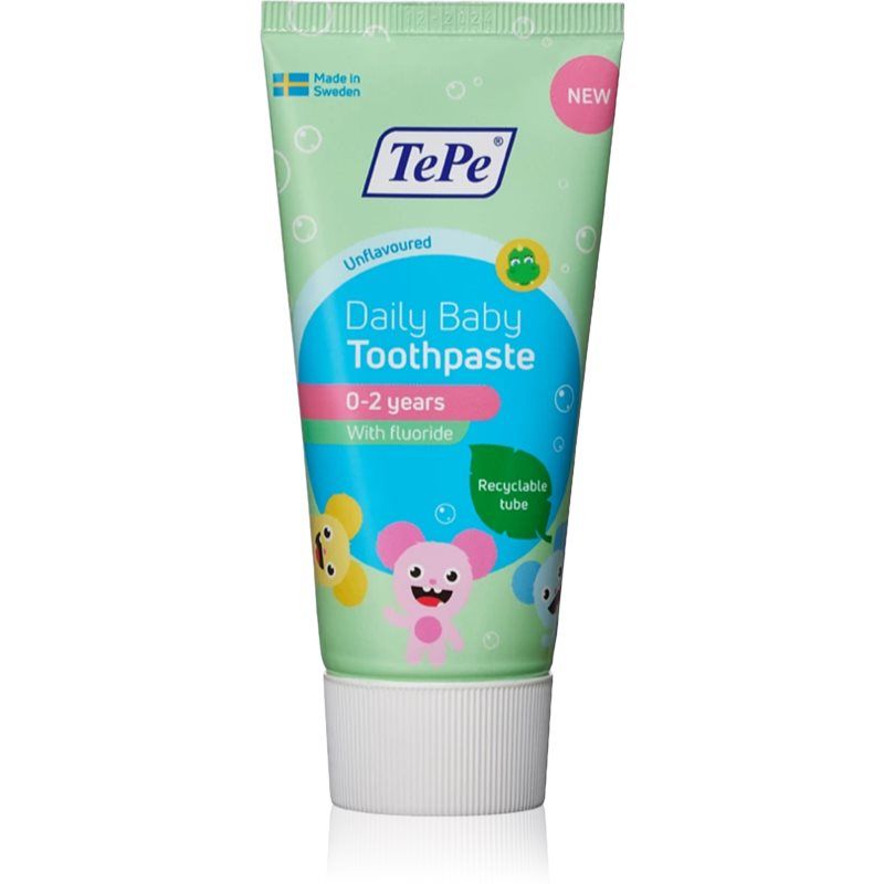 TePe Daily Baby hammastahna syntymästä lähtien 50 ml