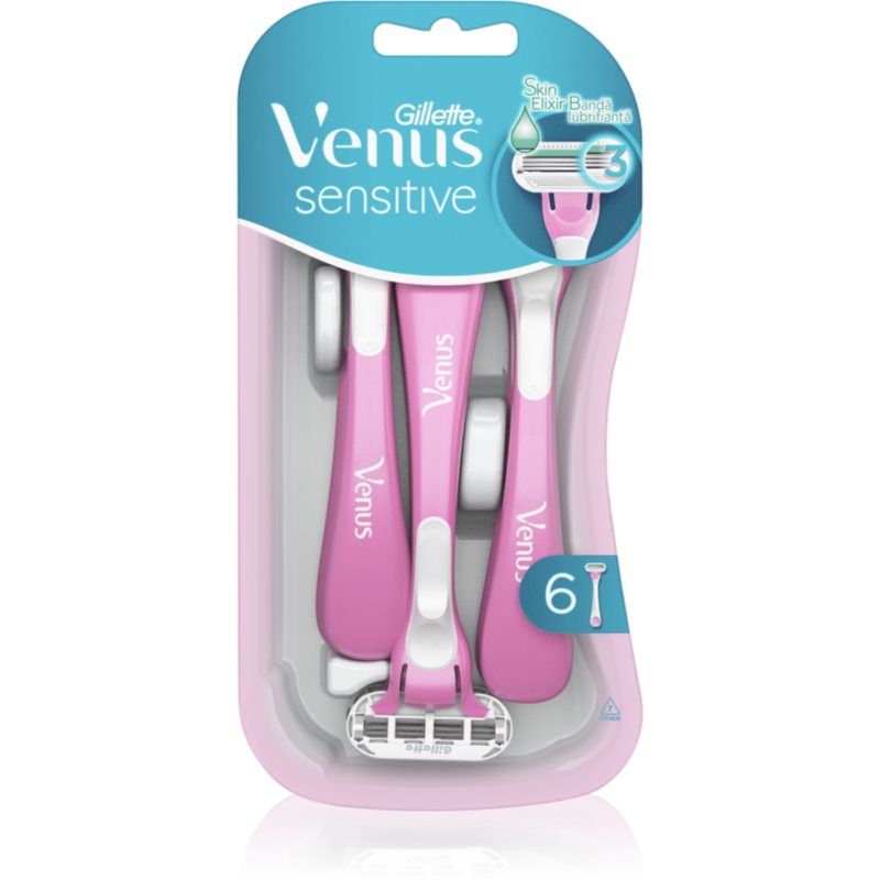 Gillette Venus Sensitive partakone 6 kpl