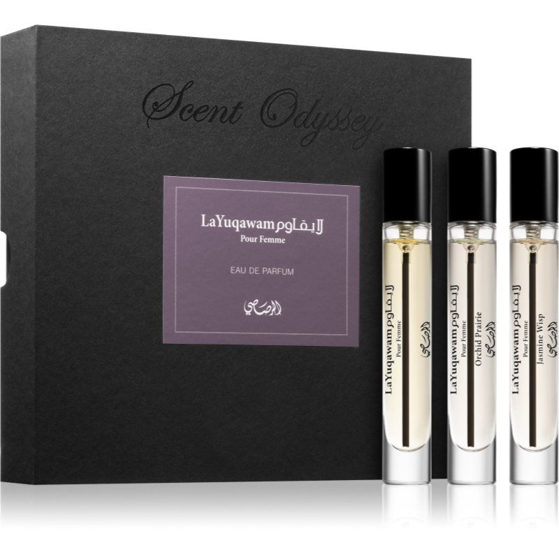 Rasasi Scent Odyssey La Yuqawam Pour Femme Lahjasetti Naisille