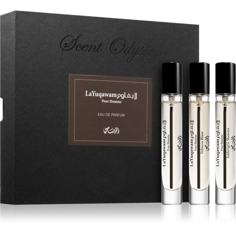 Rasasi Scent Odyssey La Yuqawam Pour Homme Lahjasetti Miehille