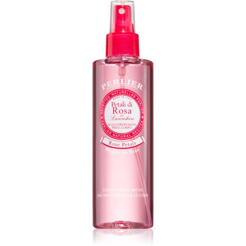 Perlier Rose Petals virkistävä vartalosuihke 200 ml
