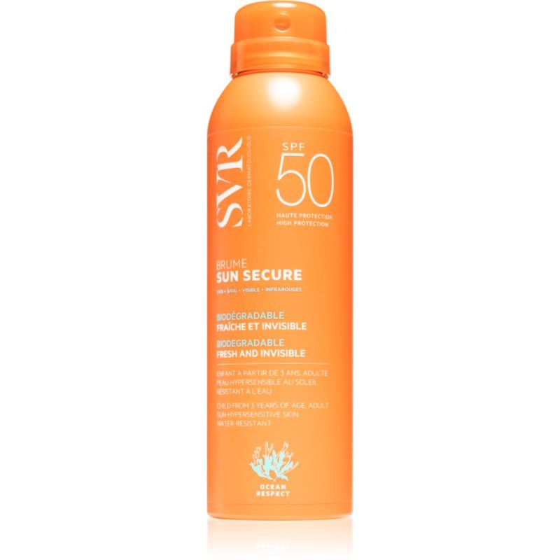 SVR Sun Secure aurinkosuojasuihke SPF 50 200 ml