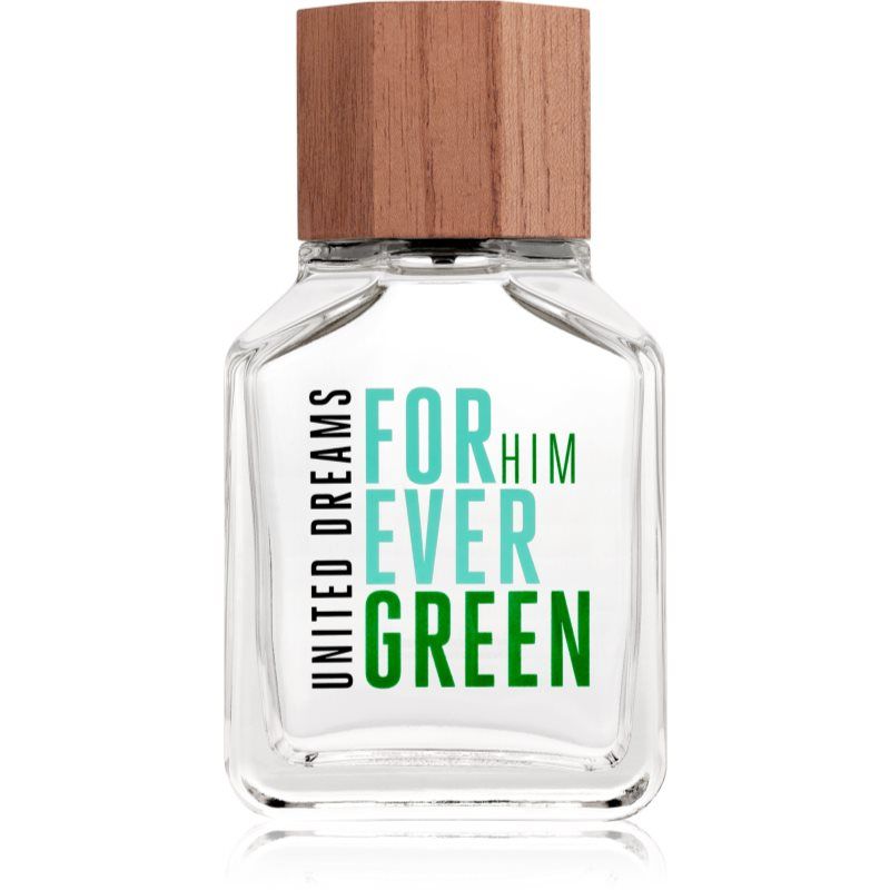Benetton United Dreams for him Forever Green Eau de Toilette -tuoksu miehille 100 ml