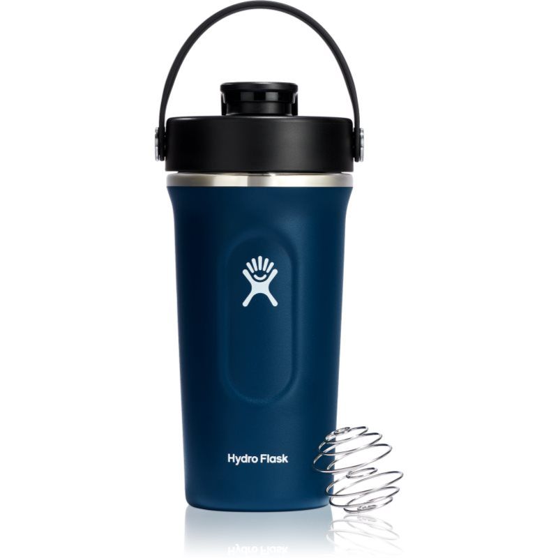 Hydro Flask Insulated Shaker Bottle urheilujuomasekoitin Dark Blue 710 ml