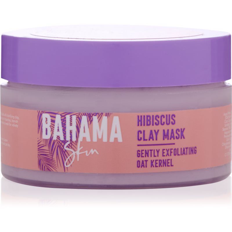 Bahama Skin Hibiscus Clay Mask puhdistava savinaamio kasvoille sisältää hibiskusta 50 ml