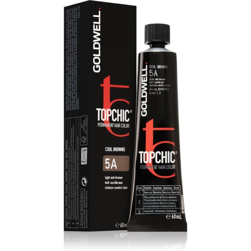 Goldwell Topchic Permanent Hair Color hiusväri sävy 5A 60 ml
