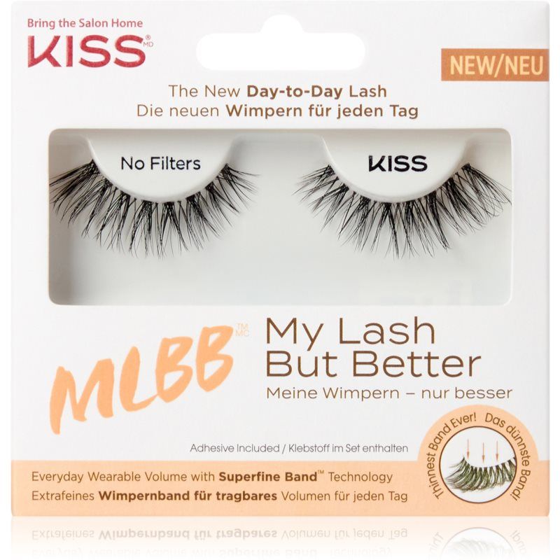 KISS My Lash But Better tekoripset 02 No Filters 1 pari