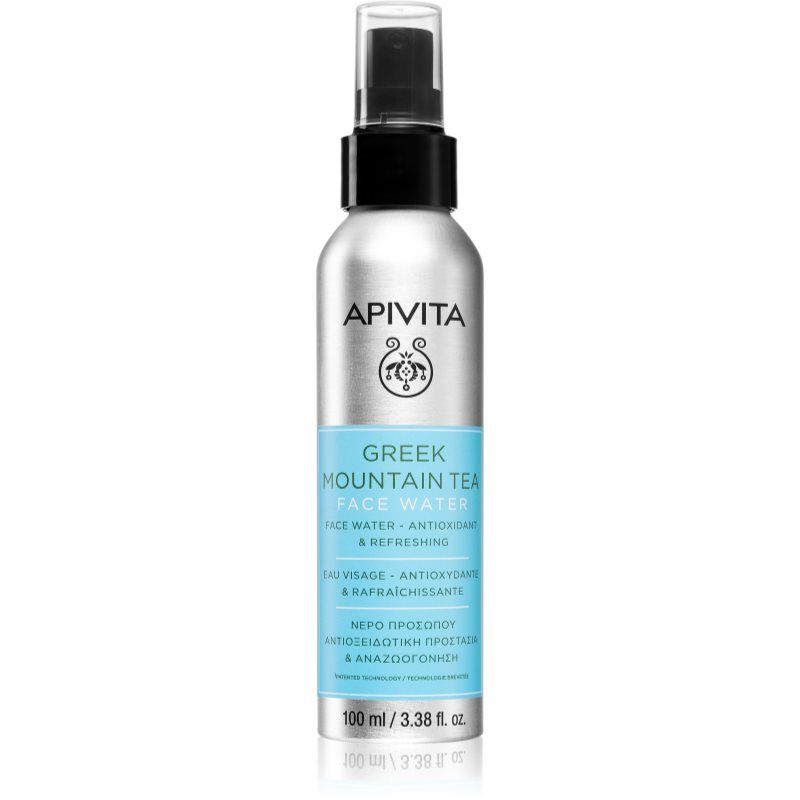 Apivita Greek Mountain Tea Face Water antioksidanttinen kosteussuihke 100 ml