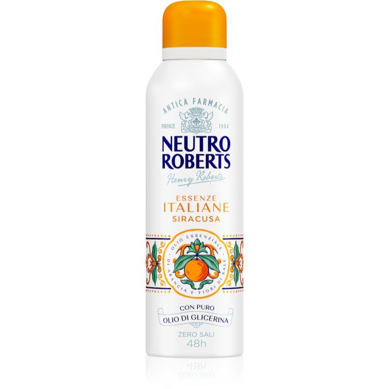 Neutro Roberts Italiane Siracusa deodoranttisuihke 48 tunnin vaikutus 200 ml