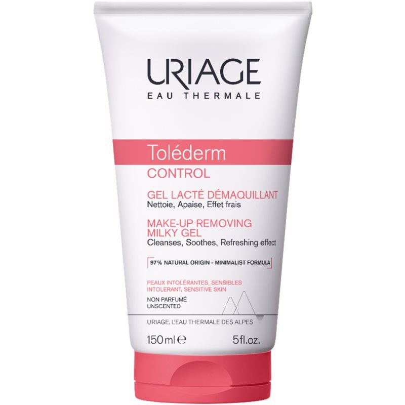 Uriage Toléderm Control Make-up Removing Milky Gel puhdistus- ja meikinpoistogeeli 100 ml