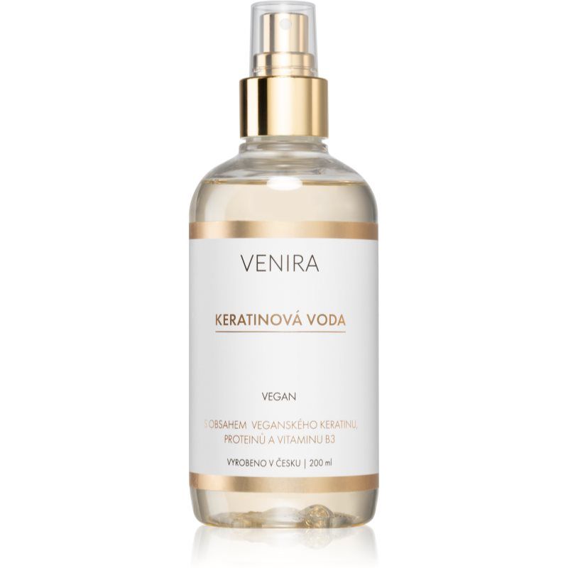 Venira Keratin Hair Water hiuksiin jätettävä hoitotuote tuoksuva Floral-Citrus 200 ml