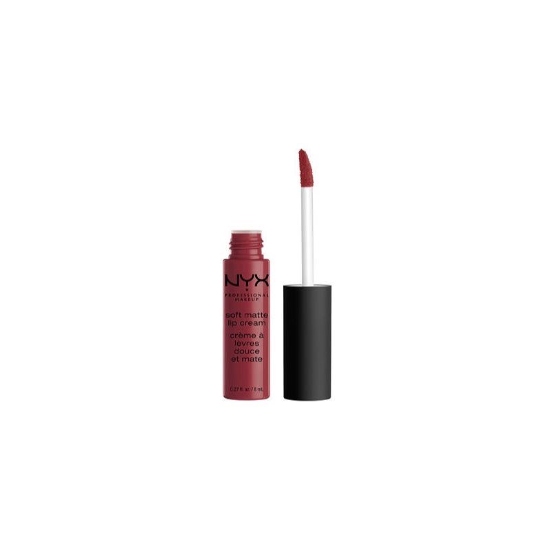 NYX Professional Makeup Soft Matte Lip Cream nestemäinen mattahuulipuna sävy 25 Budapest 8 ml