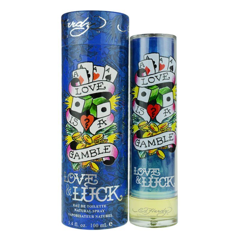 Christian Audigier Ed Hardy Love & Luck Man Eau de Toilette -tuoksu miehille 100 ml