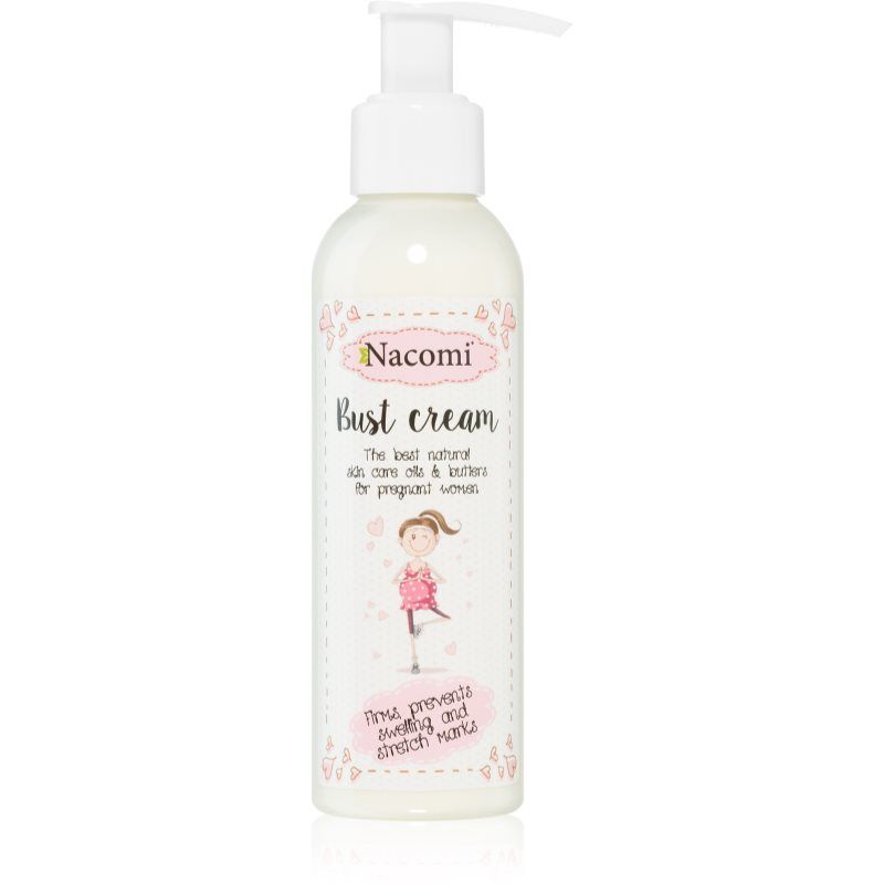 Nacomi PREGNANCY FRIENDLY SKIN CARE kiinteyttävä voide rinnoille 130 ml