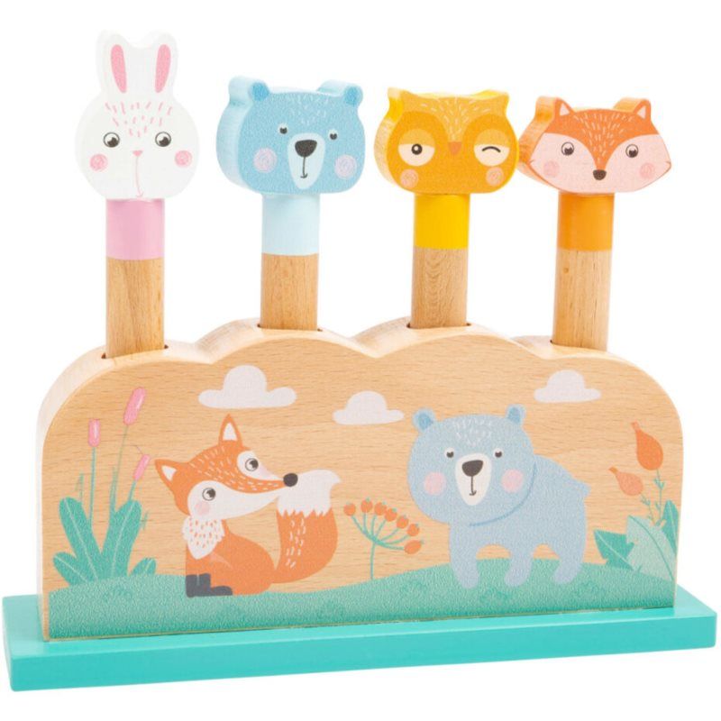 Small foot by Legler Game Small Foot Pop Up Animals aktiivilelu 18m+ 1 kpl