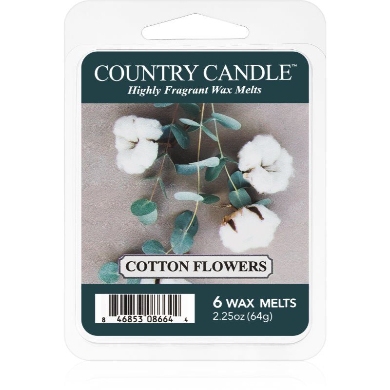 Country Candle Cotton Flowers tuoksuvaha 64 g