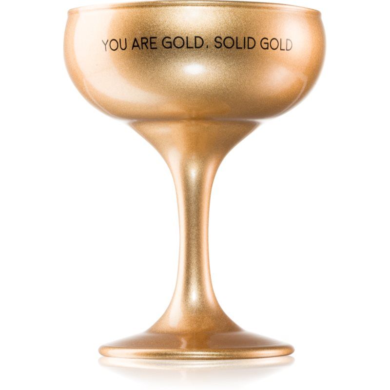 My Flame Silky Tonka You Are Gold, Solid Gold tuoksukynttilä 8x11 cm