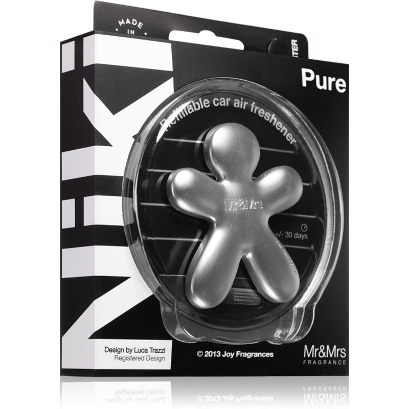 Mr & Mrs Fragrance Niki Pure autotuoksu täytettävä 1 kpl
