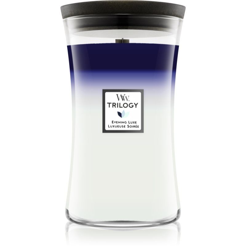 Woodwick Linen tuoksukynttilä 610 g