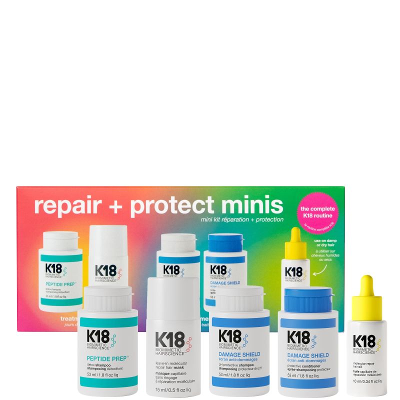 K18 Biomimetic Hairscience Repair and Protect Minis