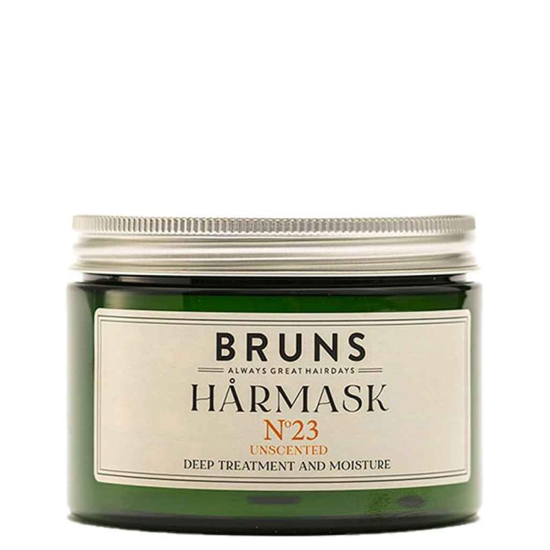 Outlet BRUNS Products Nr23 Unscented Hårmask Hajusteeton Hiusnaamio 350ml