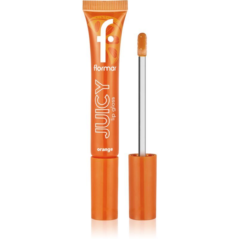 flormar Juicy Lip Gloss kosteuttava huulikiilto sävy 002 Orange 10 ml