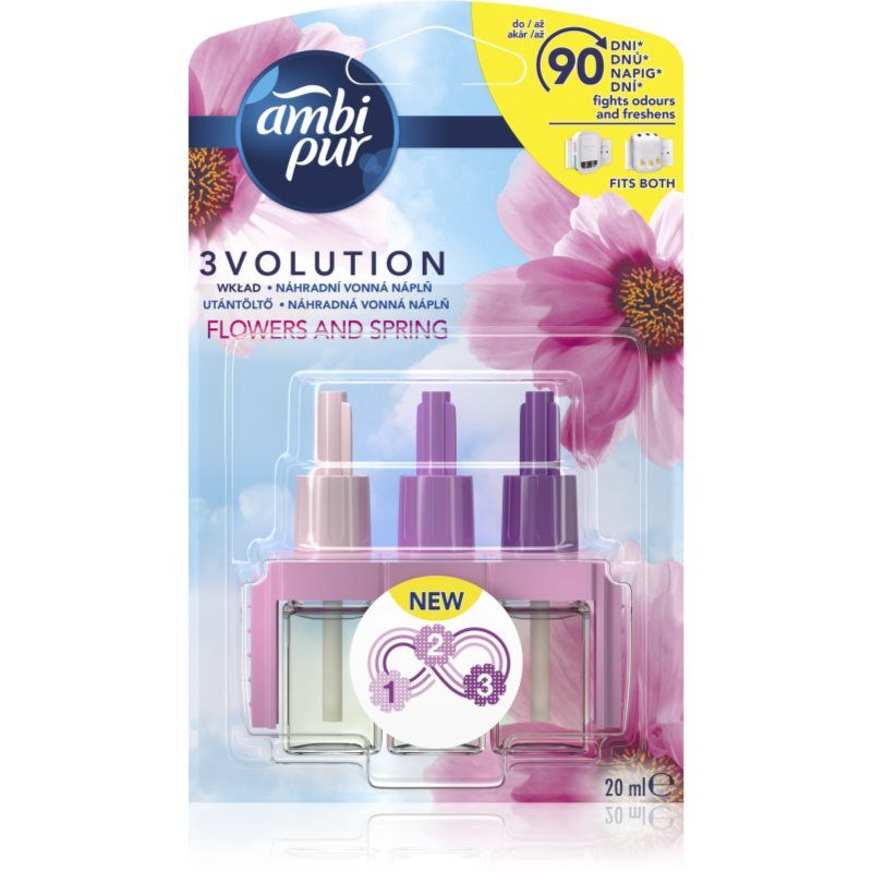 AmbiPur 3volution Flowers&Spring täyttöpakkaus 20 ml