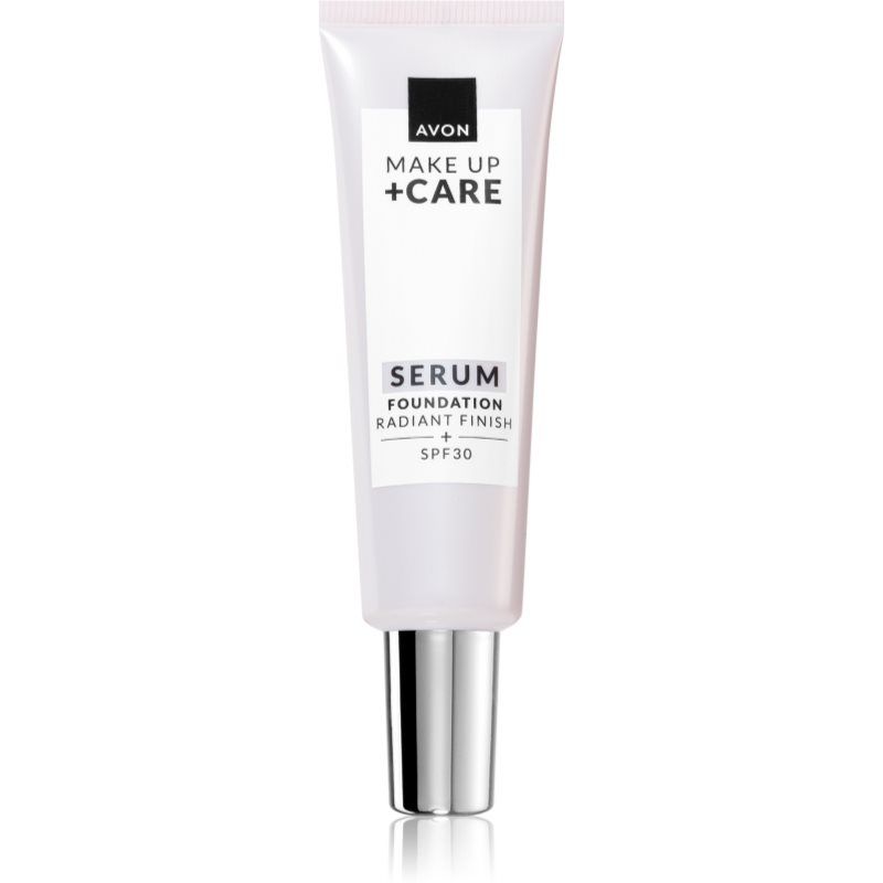 Avon Care + kirkastava ja kosteuttava meikkivoide SPF 30 sävy 115P Pale Pink 30 ml