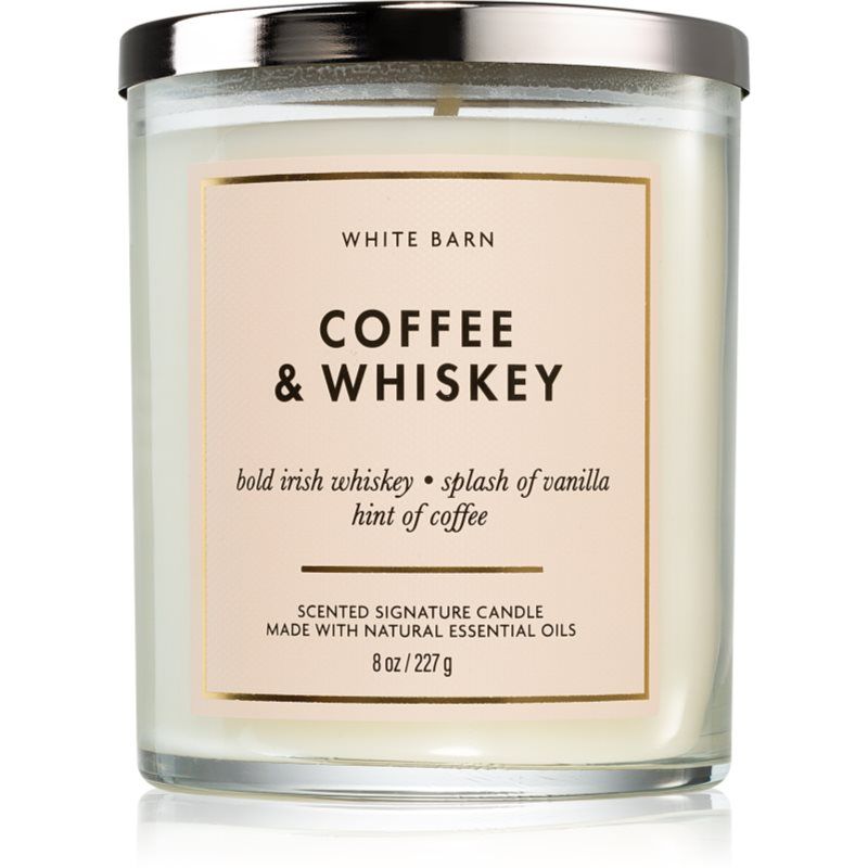 Bath & Body Works Coffee & Whiskey tuoksukynttilä 227 g