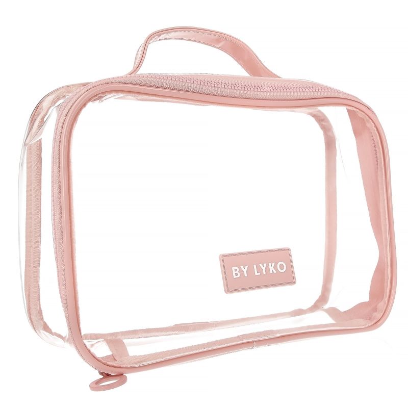 By Lyko Look Through Me Beauty Bag Pink