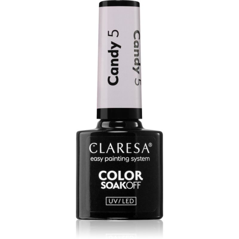 Claresa SoakOff UV/LED Color Candy geelikynsilakka sävy 5 5 g