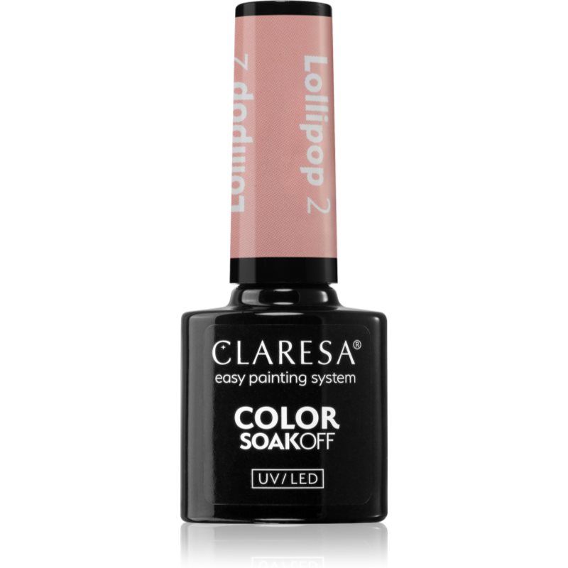 Claresa SoakOff UV/LED Color Lollipop geelikynsilakka sävy 2 5 g
