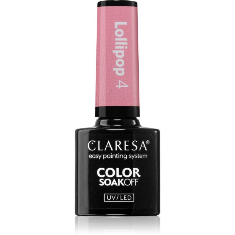 Claresa SoakOff UV/LED Color Lollipop geelikynsilakka sävy 4 5 g