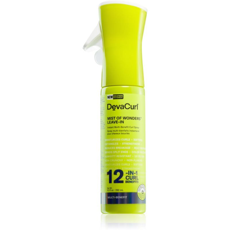 DevaCurl Mist Of Wonders™ Leave-In kosteuttava ja suojaava voide hiuksiin 292 ml