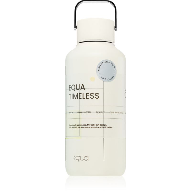 Equa Timeless juomapullo ruostumattomasta teräksestä pieni väri Set Match 600 ml