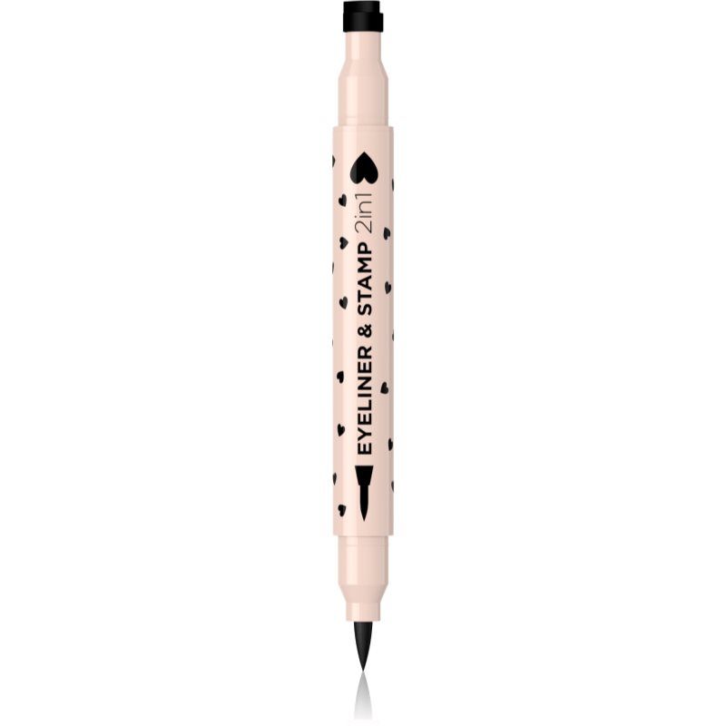 Eveline Cosmetics Variété monikäyttöinen eyeliner 2in1 tyyppi Heart 1 kpl