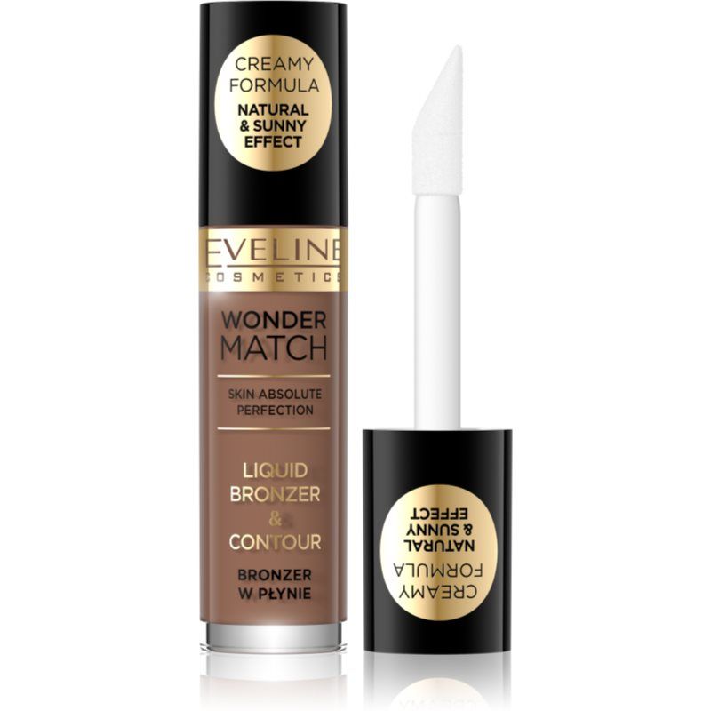Eveline Cosmetics Wonder Match nestemäinen aurinkopuuteri sävy 02 4,5 ml