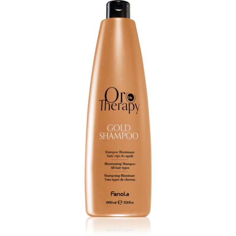 Fanola Oro Therapy Gold Shampoo shampoo sisältää arganöljyä 1000 ml